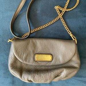 Marc by Marc Jacobs grey crossbody leather bag